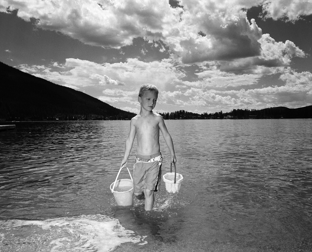 Art and Documentary Photography - Loading 20110817_GrandLakeBuckets.jpg